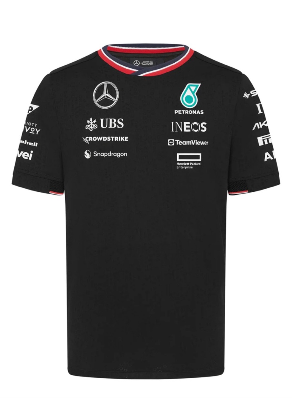 Mercedes AMG Petronas F1 Men's Team T-Shirt